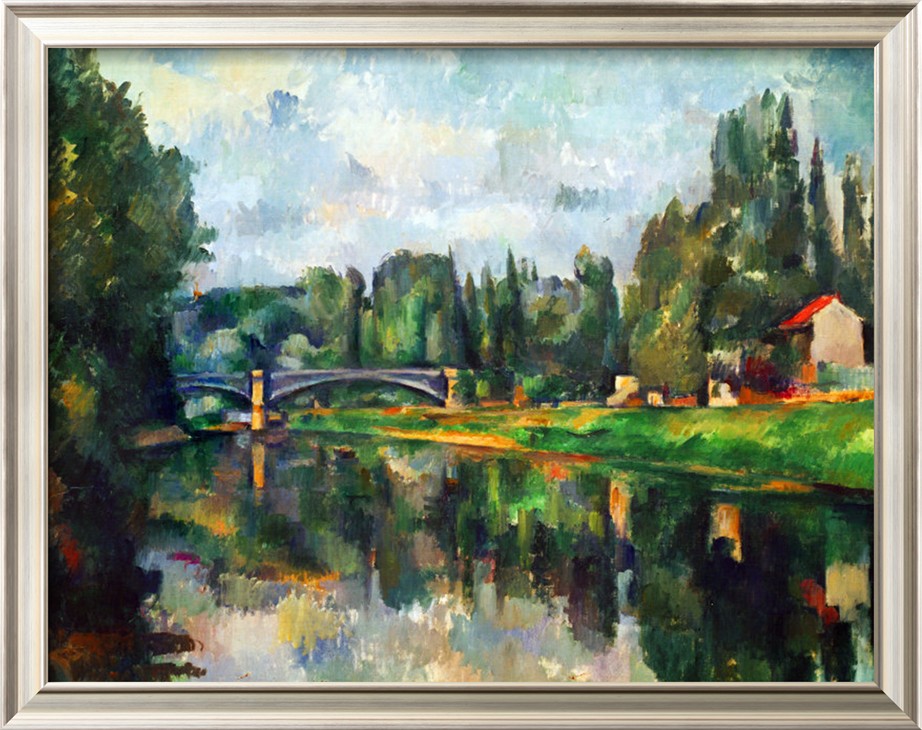 Bridge Over There Marne At Cretell,1888 - Paul Cezanne Painting